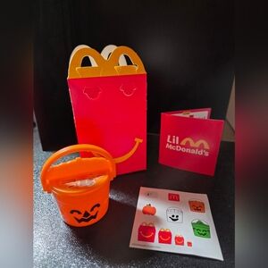 Boo Bucket Lil McDonald's 2025 Happy Meal Toy Mini McDonald's